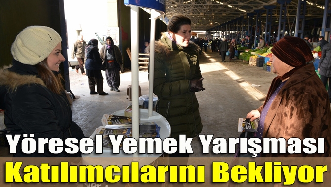 “Yemekte Şehrin Bilgeleri” yöresel yemek yarışması tanıtım çalışmaları kapsamında Kandıra