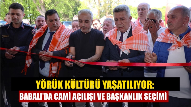 Kandıra Yörük Türkmen Derneği’nin Hıdırellez etkinlikleri kapsamında Babalı 'da düzenlenen