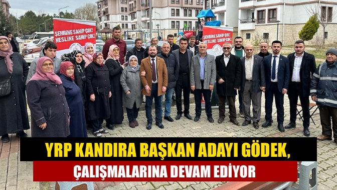 Yeniden Refah Partisi (YRP) Kandıra Belediyesi Başkan Adayı Levent Gödek,