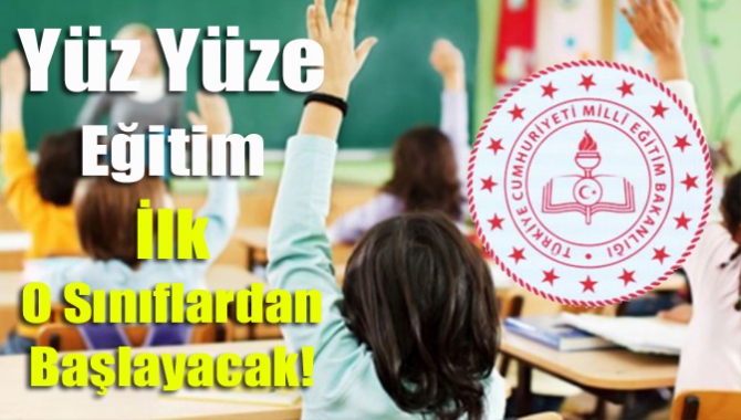 Yüz yüze eğitimle ilgili açıklama yapan Milli Eğitim Bakanı Ziya