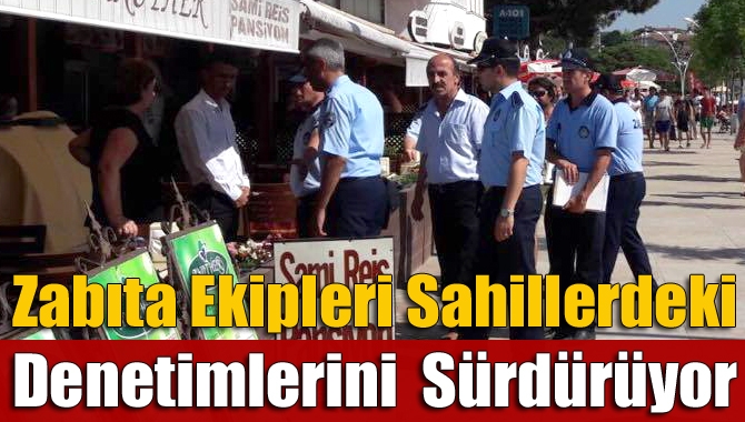 Kandıra Belediyesi  Ruhsat ve Zabıta Müdürlüğü ekipleri Kerpe’de iş