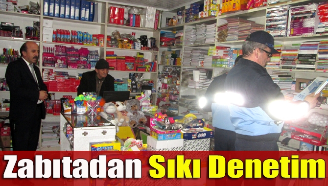 Kandıra Belediyesi Zabıta Müdürlüğü ekipleri ilçedeki iş yerlerini denetleyerek satılan