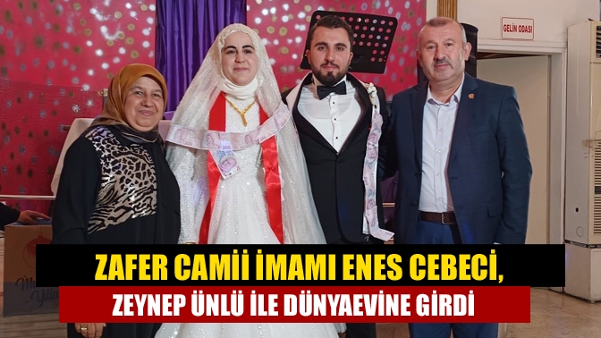 Kandıra Merkez Zafer Camii İmam Hatibi Enes Cebeci ile Zeynep