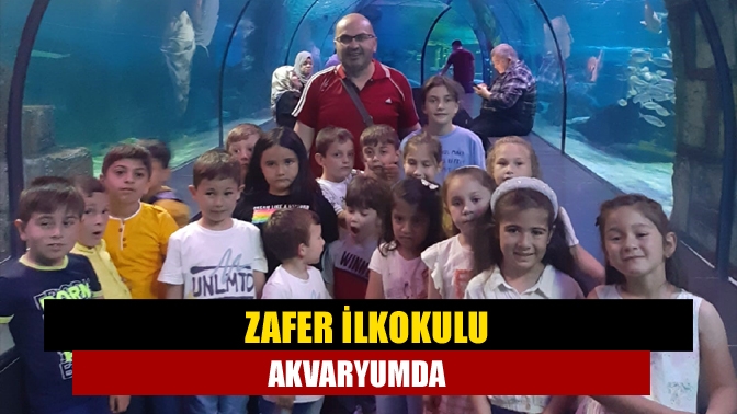 Zafer İlkokulu öğrencileri, sınıf öğretmeni Ertan Yazıcı eşliğinde Viesa Tuzla