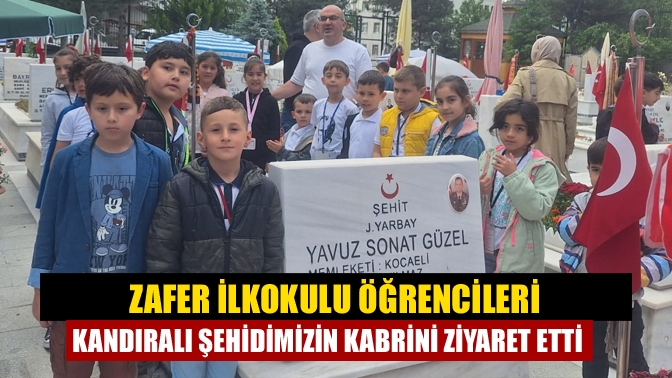 Kandıra Zafer İlkokulu 4/A sınıfı öğretmeni Necati Duyar, 3/A sınıfı