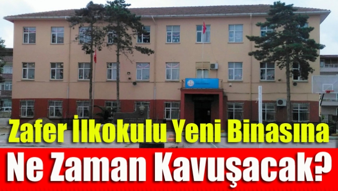Kandıra Zafer İlkokulu yeni binasının ihalesi tamam. Okulun eski binasının