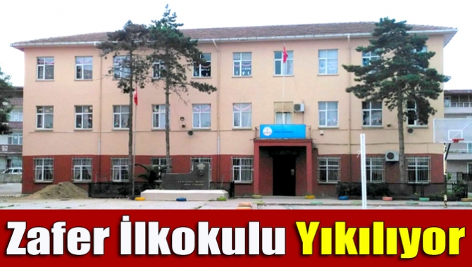 Kandıra’nın en eski okullarından olan Zafer İlkokulu yıkılıp yeniden yapılacak.
