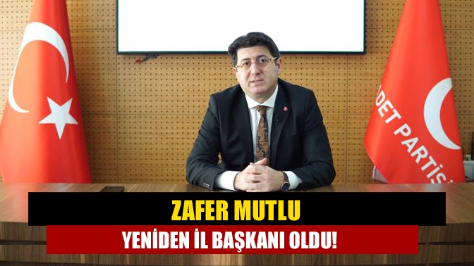 Saadet Partisi’nden Başiskele Belediye Başkan adayı olan Zafer Mutlu, yeniden