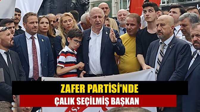 Ümit Özdağ’ın katıldığı Zafer Partisi İl Kongresi’nde atanmış il başkanı
