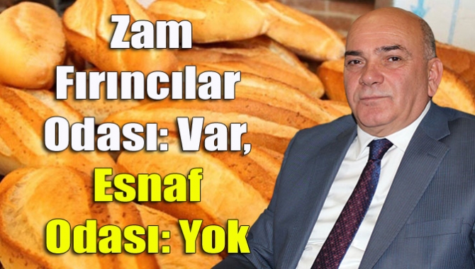 Kocaeli Esnaf ve Sanatkarlar Odası Birliği Başkanı Kadir Durmuş ekmeğe