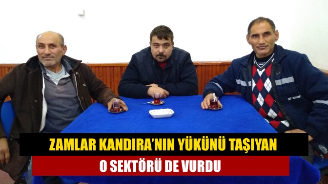 Kandıra’nın yaklaşık 20 yıldır yükünü taşıyan Klas Hamal lakabıyla tanınan