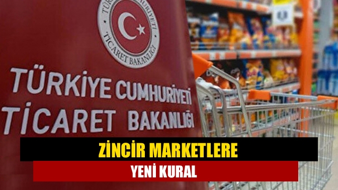 Zincir mağazalara yönelik tartışmaların sürdüğü bir dönemde Ticaret Bakanlığı'ndan dikkat