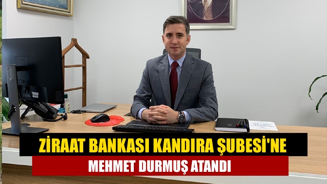 Ziraat Bankası Kandıra Şube Müdürü Serdar Ünlüsoy’un tayinin çıkmasının ardından