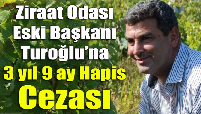 İzmit Ziraat Odası Eski Başkanı Şinası Turoğlu, evrakta sahtecilik iddiasıyla