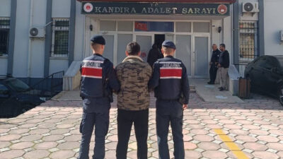 6 Yıl Hapis Cezasıyla Aranıyordu, Kandıra’da Kıskıvrak Yakalandı Kandıra’da jandarma ekipleri, 6 yıl 23 gün kesinleşmiş hapis cezası