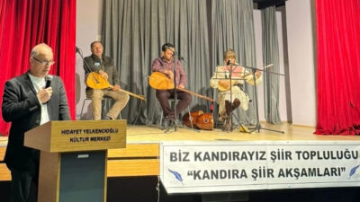 Bizkandırayız Şiir Topluluğu’nun Hidayet Kültür Merkezi’nde düzenlediği Ahmet Telli Şiir