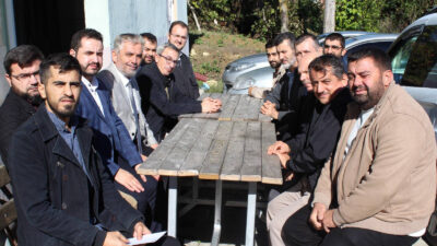 Kandıra Müftüsü Adem Gülmek başkanlığında Kanatlar Bölgesi’nde yapılan toplantıda, din