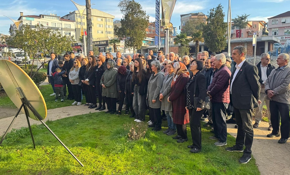 Kandıra’da 10 Kasım Atatürk’ü Anma Günü kapsamında iki farklı noktada