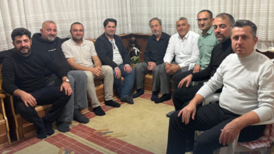 Anahtar Parti Kandıra İlçe Başkanı Hakan Akbaş ve yönetimi, 24