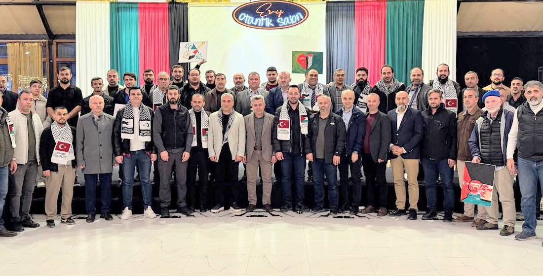 Kandıra Gazze Platformu’nun Şehit Ümit Balkan Parkı’nda düzenlediği dört günlük