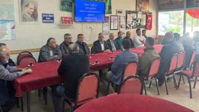 Kandıra İlçe Müftüsü Adem Gülmek, köy ziyaretleri kapsamında Topluca, Kocakaymaz