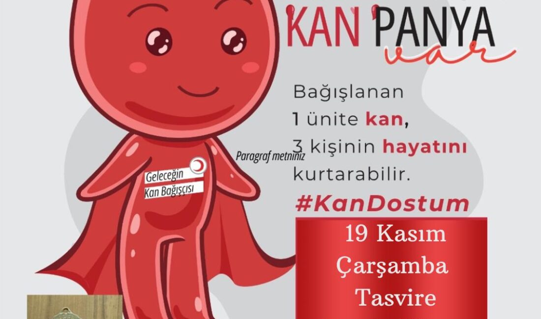 Kandıra Tasvire Hurşit Güneş Ortaokulu, Kızılay ile birlikte 19 Kasım’da