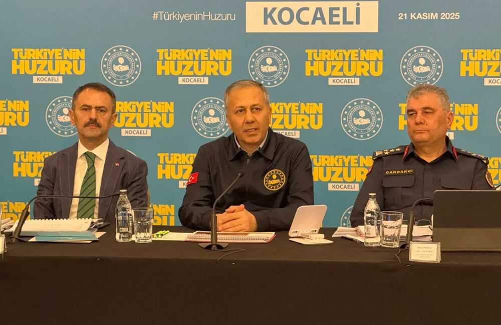 Kocaeli’de bir dizi ziyaret gerçekleştiren İçişleri Bakanı Ali Yerlikaya, “Huzur