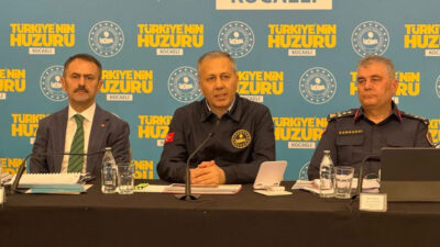 Kocaeli’de bir dizi ziyaret gerçekleştiren İçişleri Bakanı Ali Yerlikaya, “Huzur