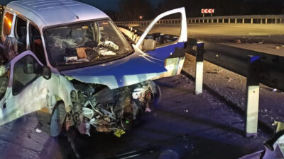 İzmit–Kandıra yolu Çayırköy mevkiinde, Yusuf Ziya K. yönetimindeki hafif ticari