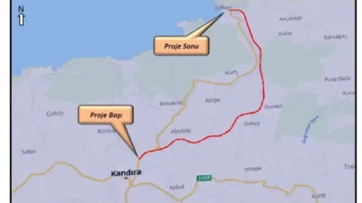 Kandıra-Kefken Duble Yol Projesi’nin ÇED süreci başladı. 3 milyar TL’ye