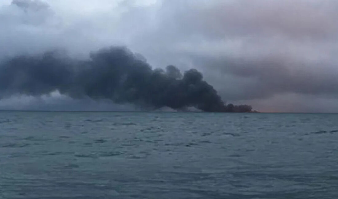 Kandıra Kefken açıklarında yabancı menşeli bir gemide nedeni henüz belirlenemeyen