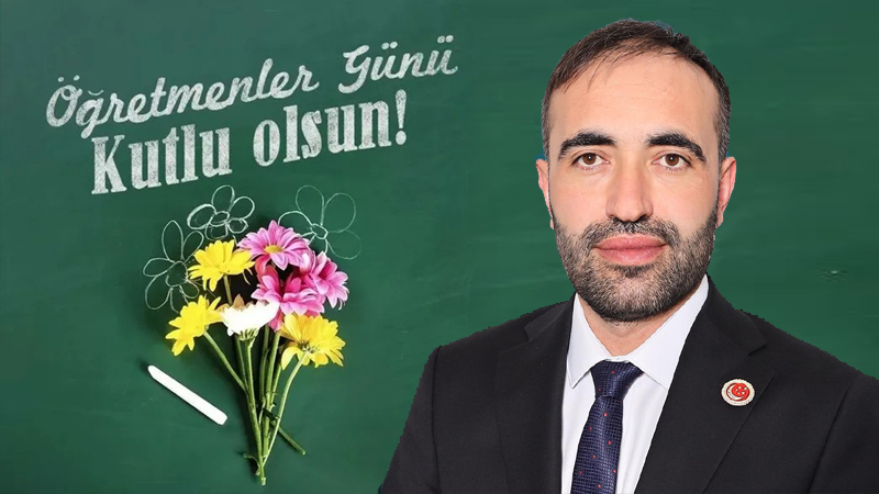 Saadet Partisi İlçe Başkanı Ünal Kızılağıl, 24 Kasım mesajında öğretmenlerin