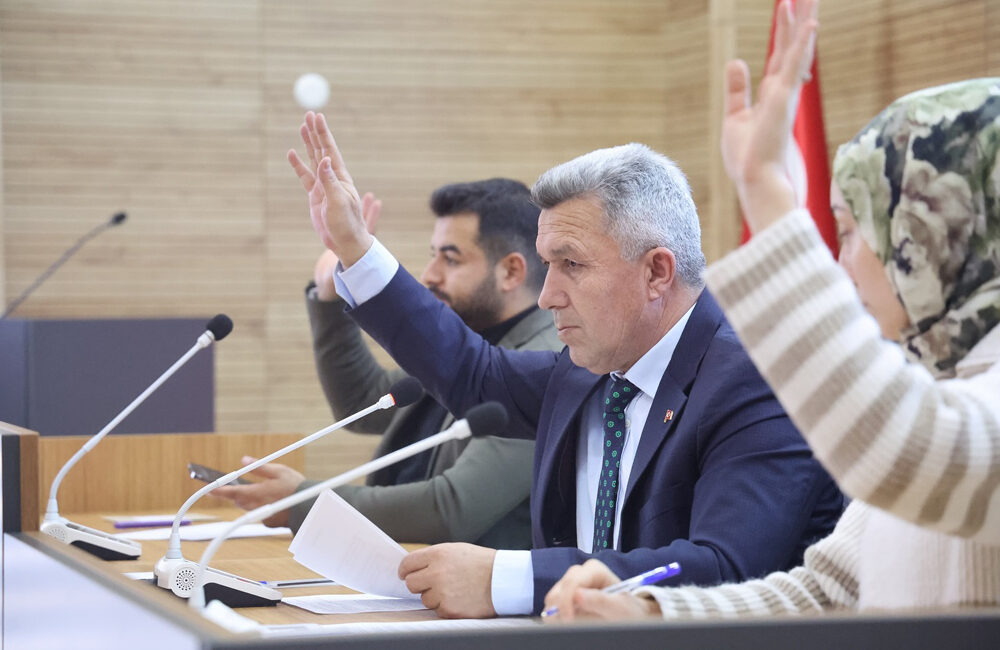 Kandıra Belediyesi Aralık ayı meclis toplantısında 12 gündem maddesi görüşülerek