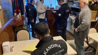 Kandıra’da yılbaşı öncesi halk sağlığı ve güvenliği için işyerlerine yönelik