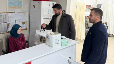 MHP Kandıra İlçe Teşkilatı, yılbaşı gecesi görev başında olan sağlık,