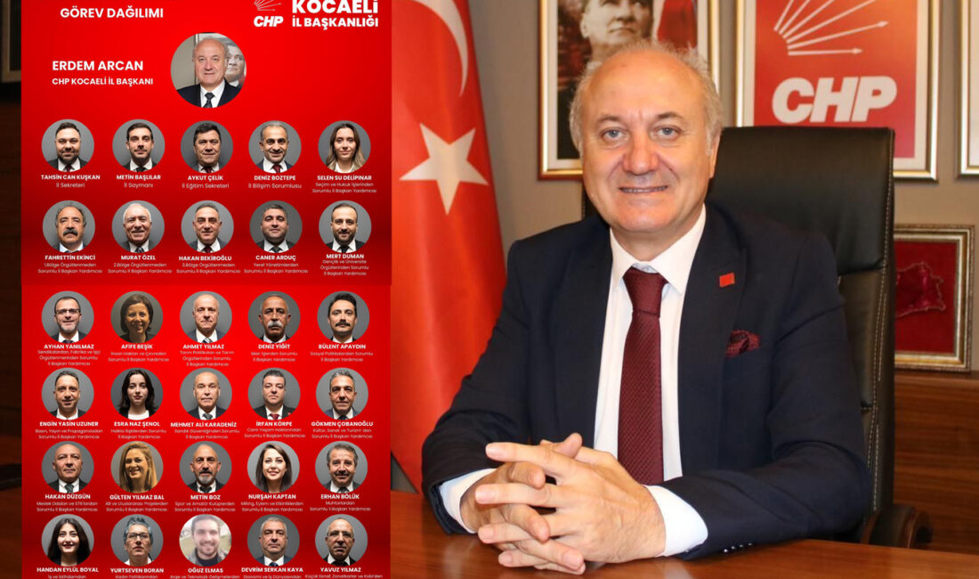 Cumhuriyet Halk Partisi (CHP) Kocaeli İl Başkanlığı, 39. Dönem İl