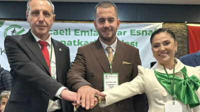 Kocaeli Emlakçılar Odası’nda yapılan seçimli olağan genel kurulda mevcut başkan