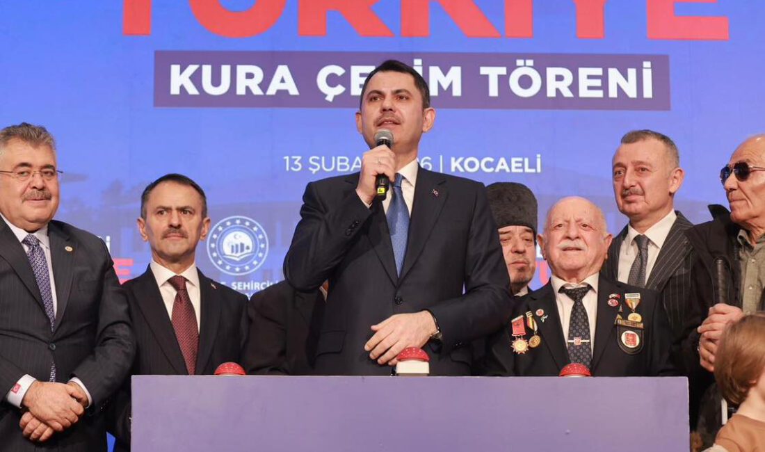  Toplu Konut İdaresi Başkanlığı tarafından Kocaeli’de gerçekleştirilen Yüzyılın Konut