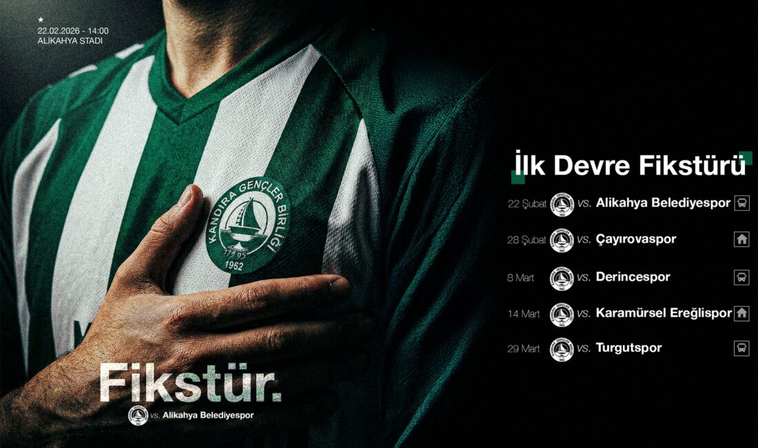 Süper Lig Play-Off’ta Kandıra Gençlerbirliği Belediyespor’un açılış haftasında Alikahya Belediyespor