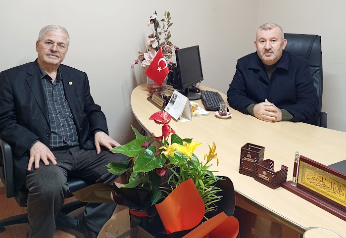 Kandıra Esnaf ve Sanatkârlar Odası Başkanı Şaban Şenol, merhum Hüseyin