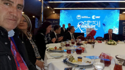 Cumhurbaşkanı Recep Tayyip Erdoğan, İstanbul Haliç Kongre Merkezi’nde düzenlenen iftar