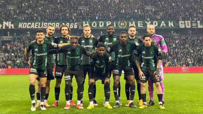 Ziraat Türkiye Kupası C Grubu’nda Kocaelispor ile Beşiktaş arasında oynanan