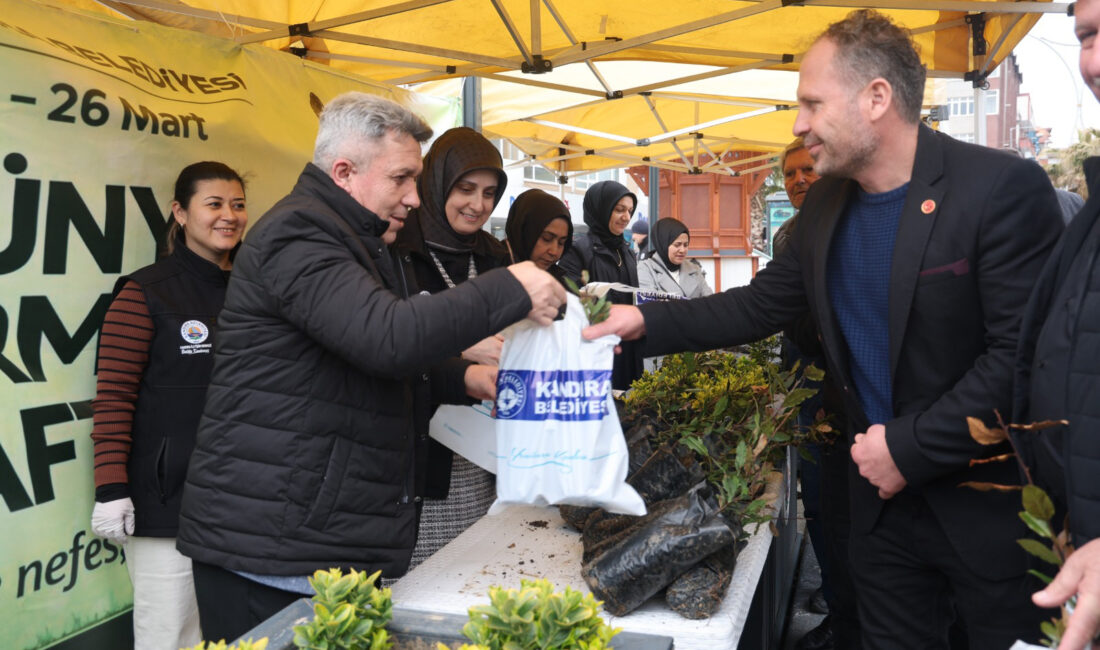 Kandıra Belediyesi, Dünya Ormancılık Günü ve Orman Haftası kapsamında 600