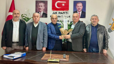 Kandıra Esnaf ve Odaları Başkanları İsmet Balık ve Fikret Dündar,