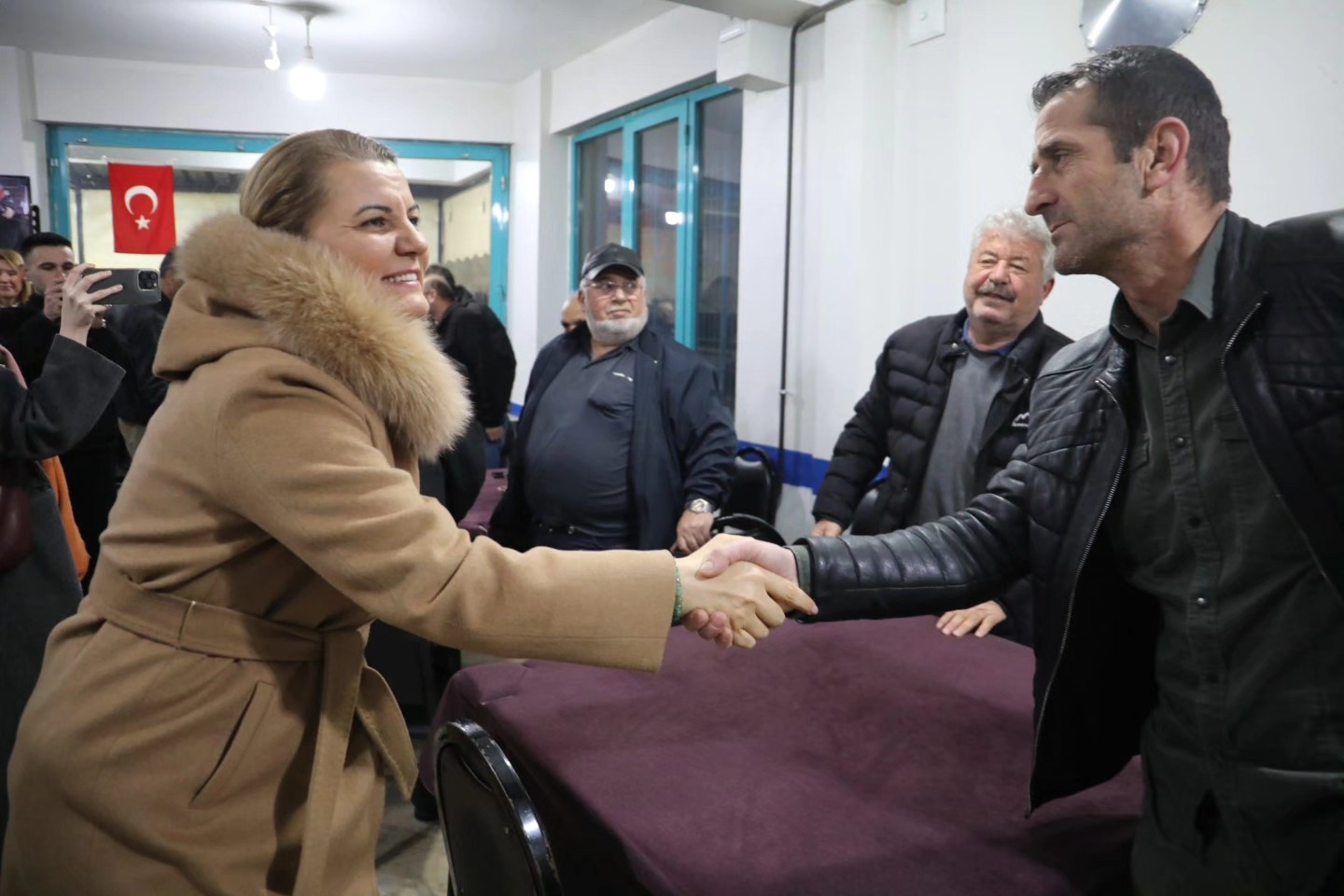 İzmit Belediye Başkanı Fatma Kaplan Hürriyet, Kandıra’daki CHP İlçe Örgütü