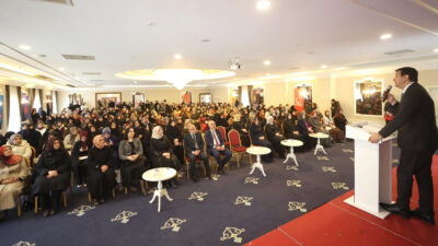 Saadet Partisi Kadın Kolları Genel Başkanı Nurgül Beytiye Ekinci ve