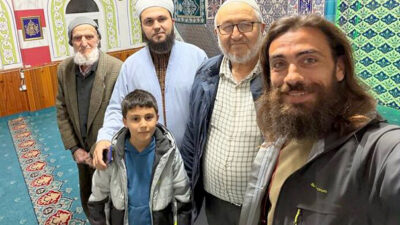 Yunanistan asıllı gezgin Niko Anastasiadis, dünya turu kapsamında geldiği Kandıra