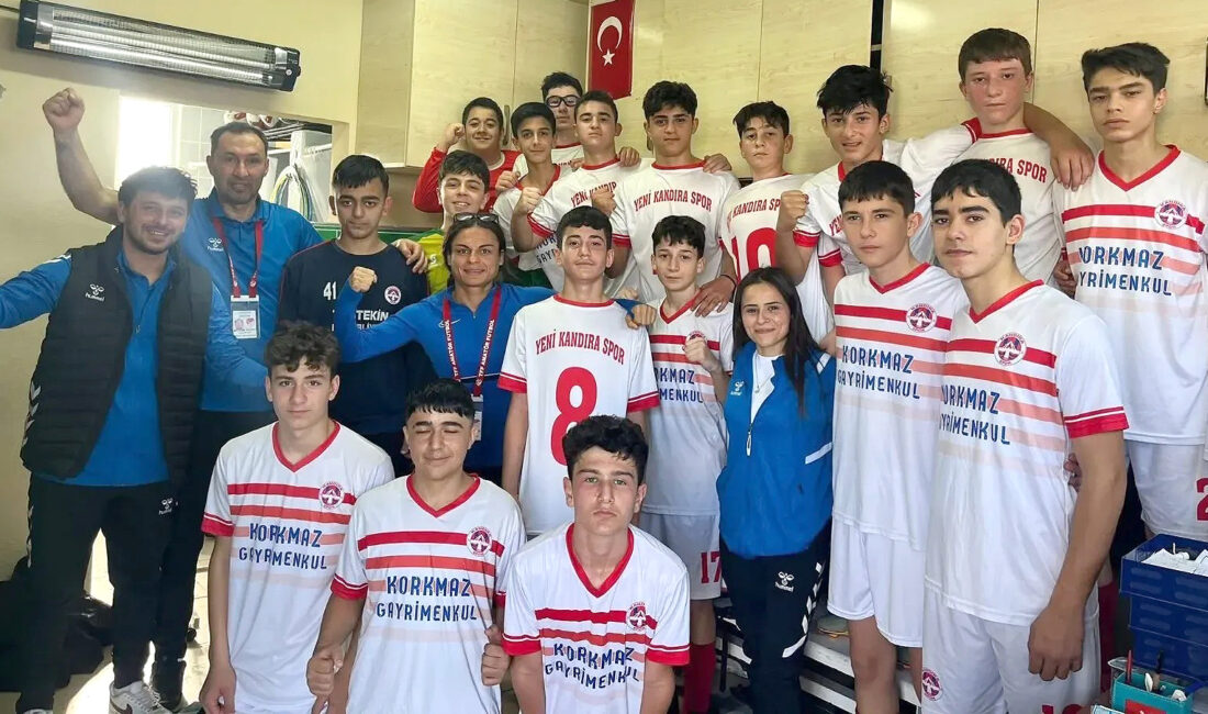 Kandıra Spor U15, sezonun son maçında rakibi 1937 Seka Spor’u