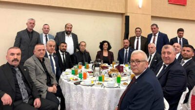 Devlet Bahçeli’nin katılımıyla Milliyetçi Hareket Partisi Genel Merkezi’nde düzenlenen iftar