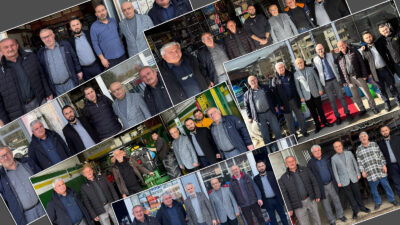 AK Parti İlçe Başkanı Sertan Kulaç ve ilçe yöneticileri, İstişare